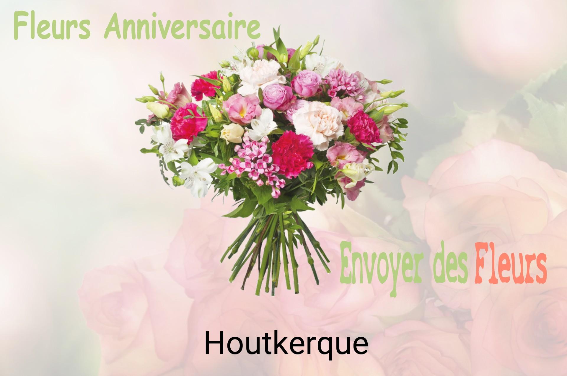 Bouquet de fleurs d’anniversaire livré à Houtkerque